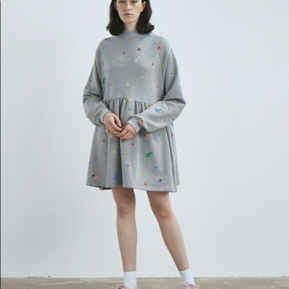 Lazy oaf random icon dress s/m
